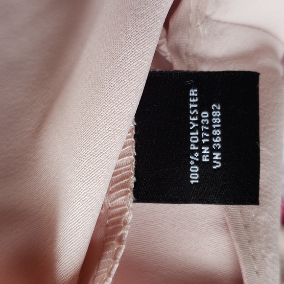 457 VICTORIA BECKHAM Blush Collared Shift Dress 1X NEW Women's Plus - Picture 12 of 15